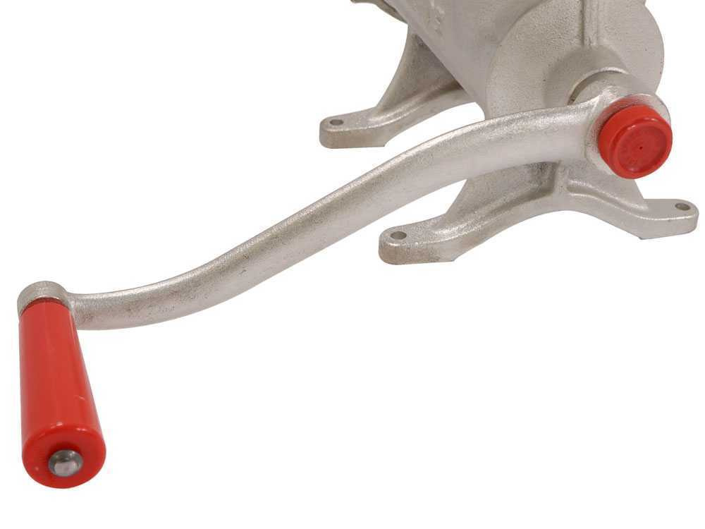 tre-spade-tc-32-handle-crank-joint (手搖柄接合處與紅色固定蓋細節)