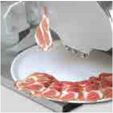 CELME TOP 300 內凹式刀頭設計 - 實現薄片直接落盤的高效擺盤流程