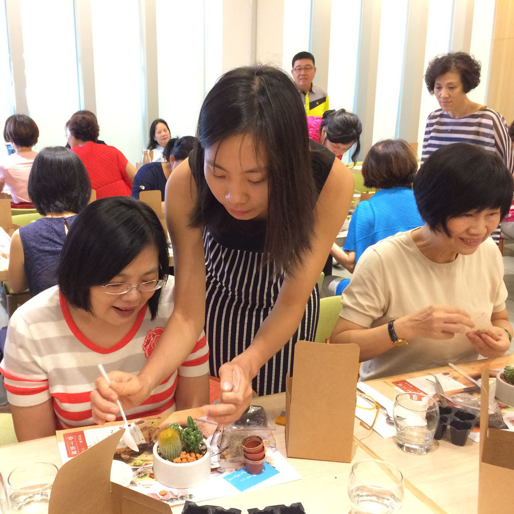 學員手作過程