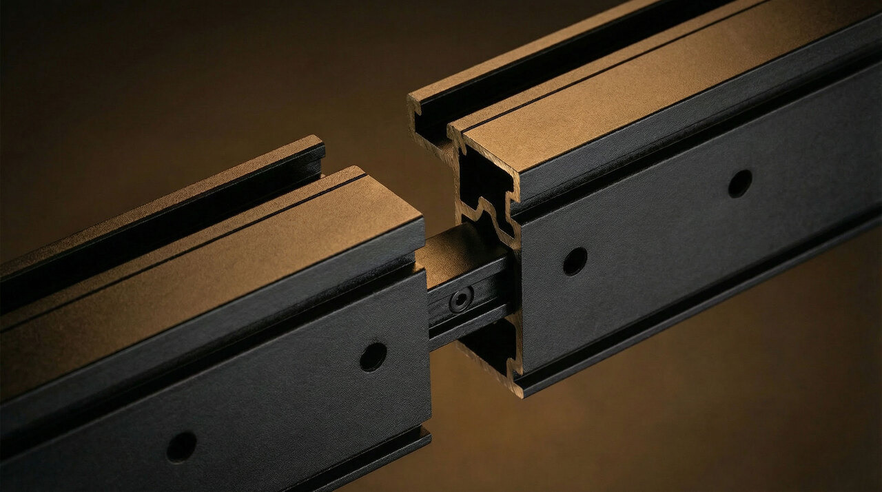 O'SKOOL Miter Saw Fence System - Dovetail Connection Detail