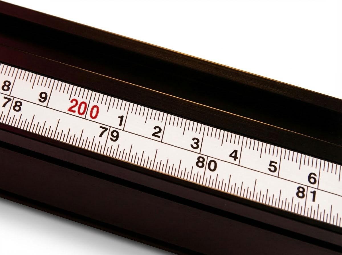 Dual-Scale Steel Tape