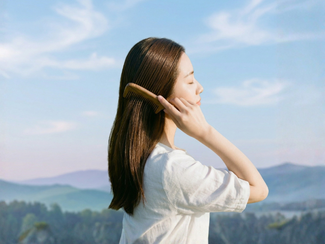早上梳頭100下