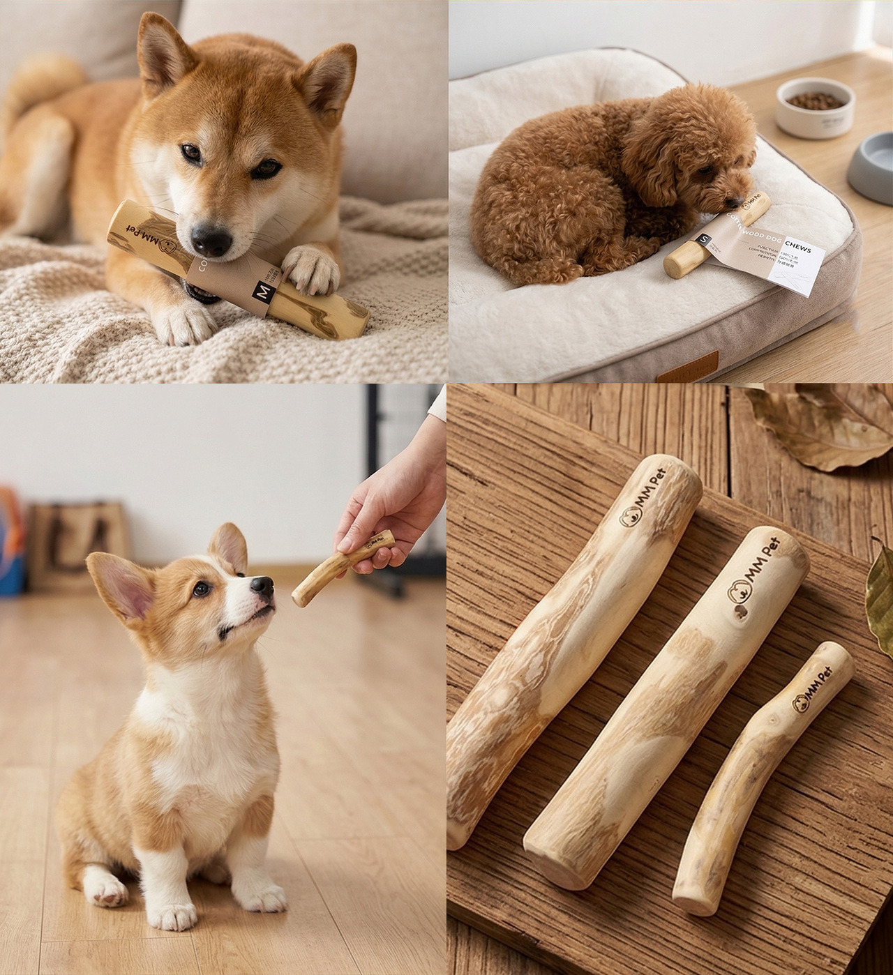 MM Pet 咖啡木咬咬棒