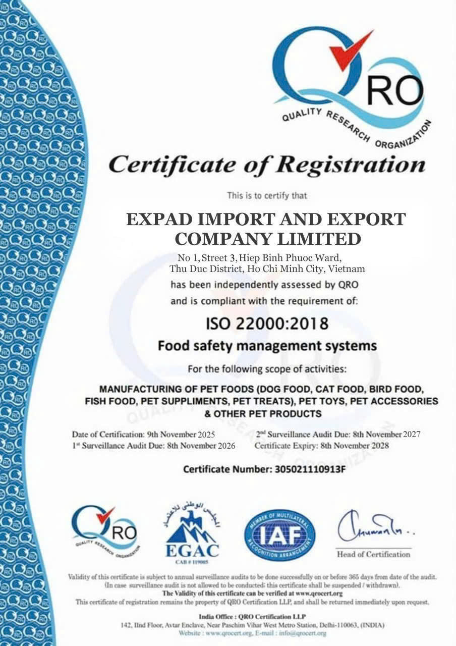 食品級安全管理認證