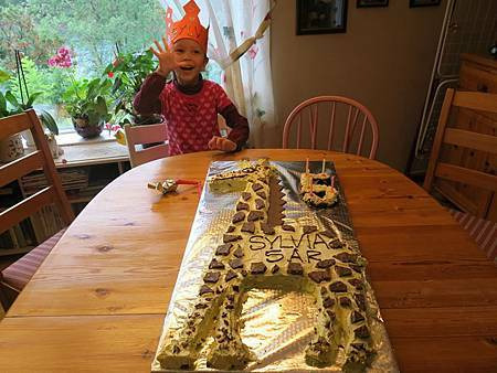  5歲長頸鹿蛋糕