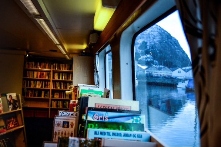 挪威飄浮圖書館