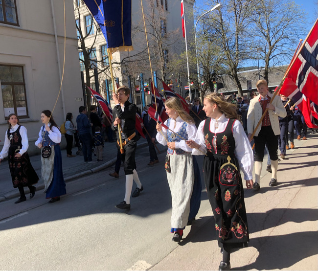 挪威國慶日遊行 