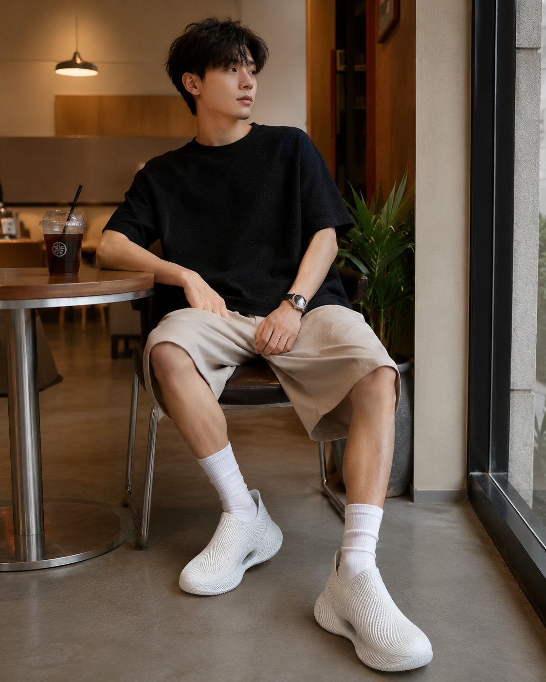 Flowform 流形鞋咖啡廳穿搭