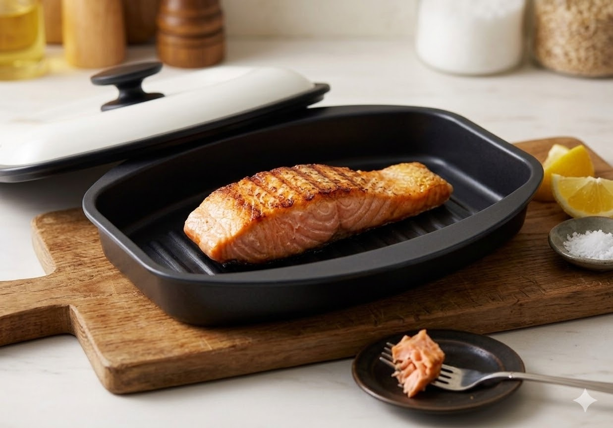 Threads洗版中！微波爐煎魚實測-呈現金黃焦香味