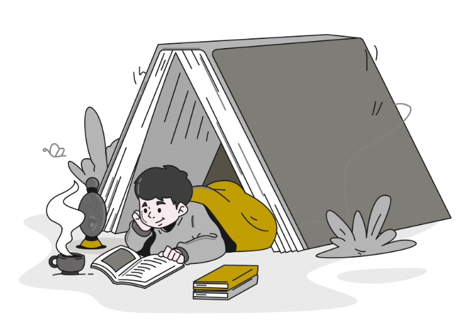 學習應來自興趣的示意圖