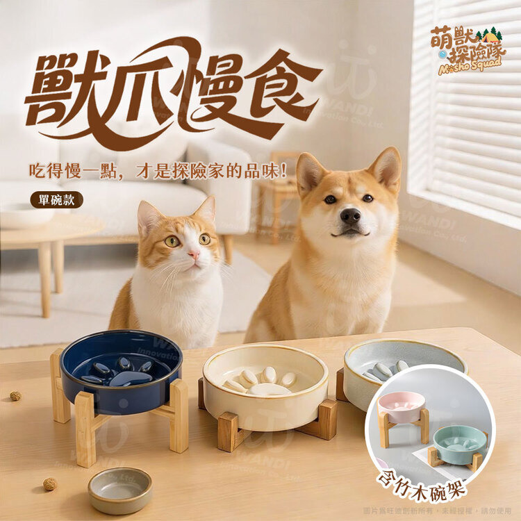萌獸探險隊 台灣寵物用品專賣店 獸爪慢食碗  | 減緩進食速度 | 台灣毛爸媽首選 | 台灣優質寵物用品