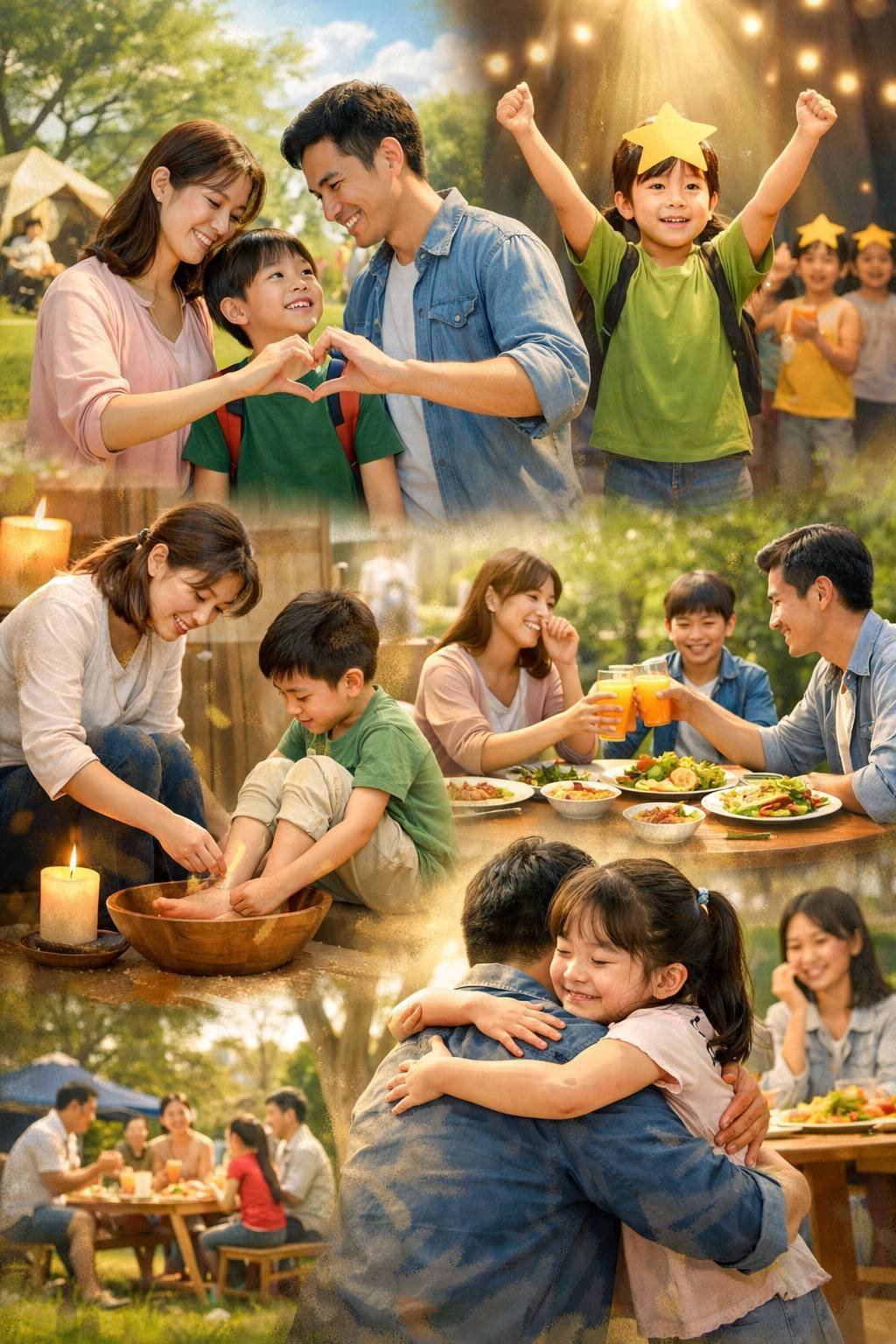 溫馨親子互動時刻