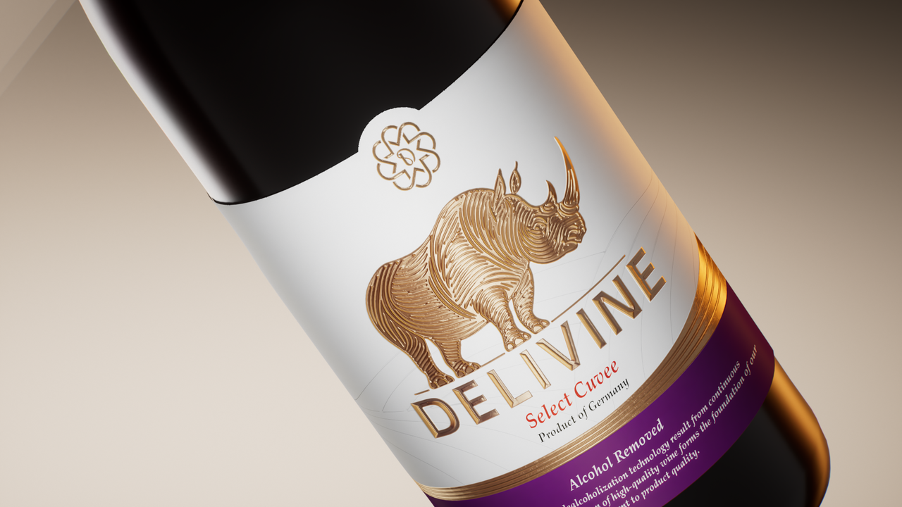 DELIVINE 德易喝無酒精葡萄酒產品圖