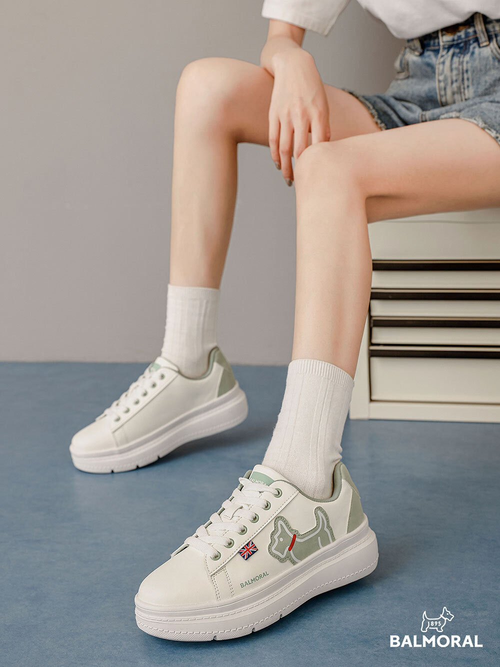 細節滿分的小白鞋