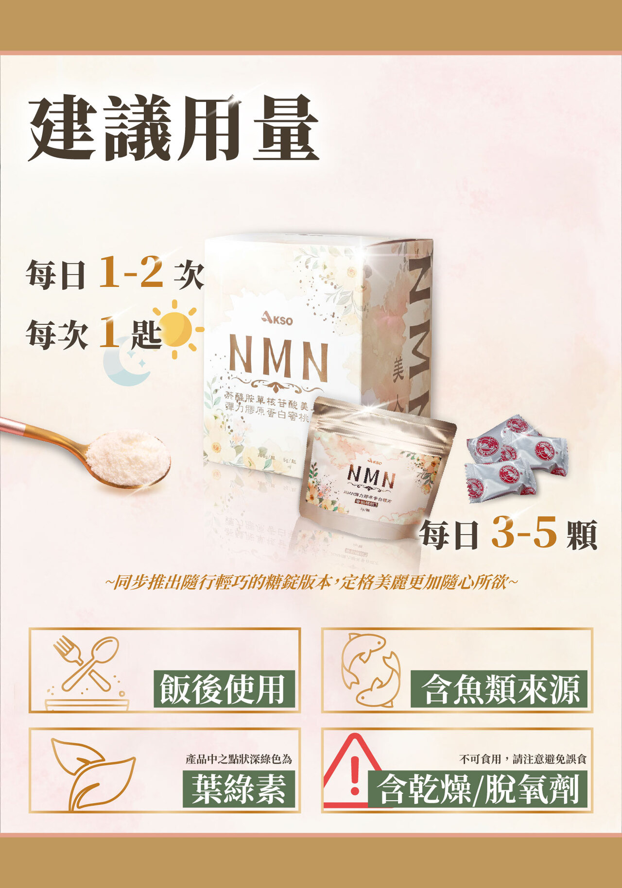 NMN,養顏美容,逆齡,膠原蛋白