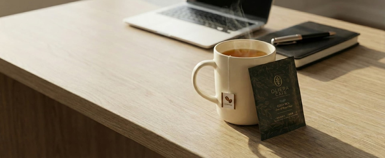 Oliera Cafe 辦公室質感咖啡推薦，馬克杯與輕享精品咖啡浸泡包