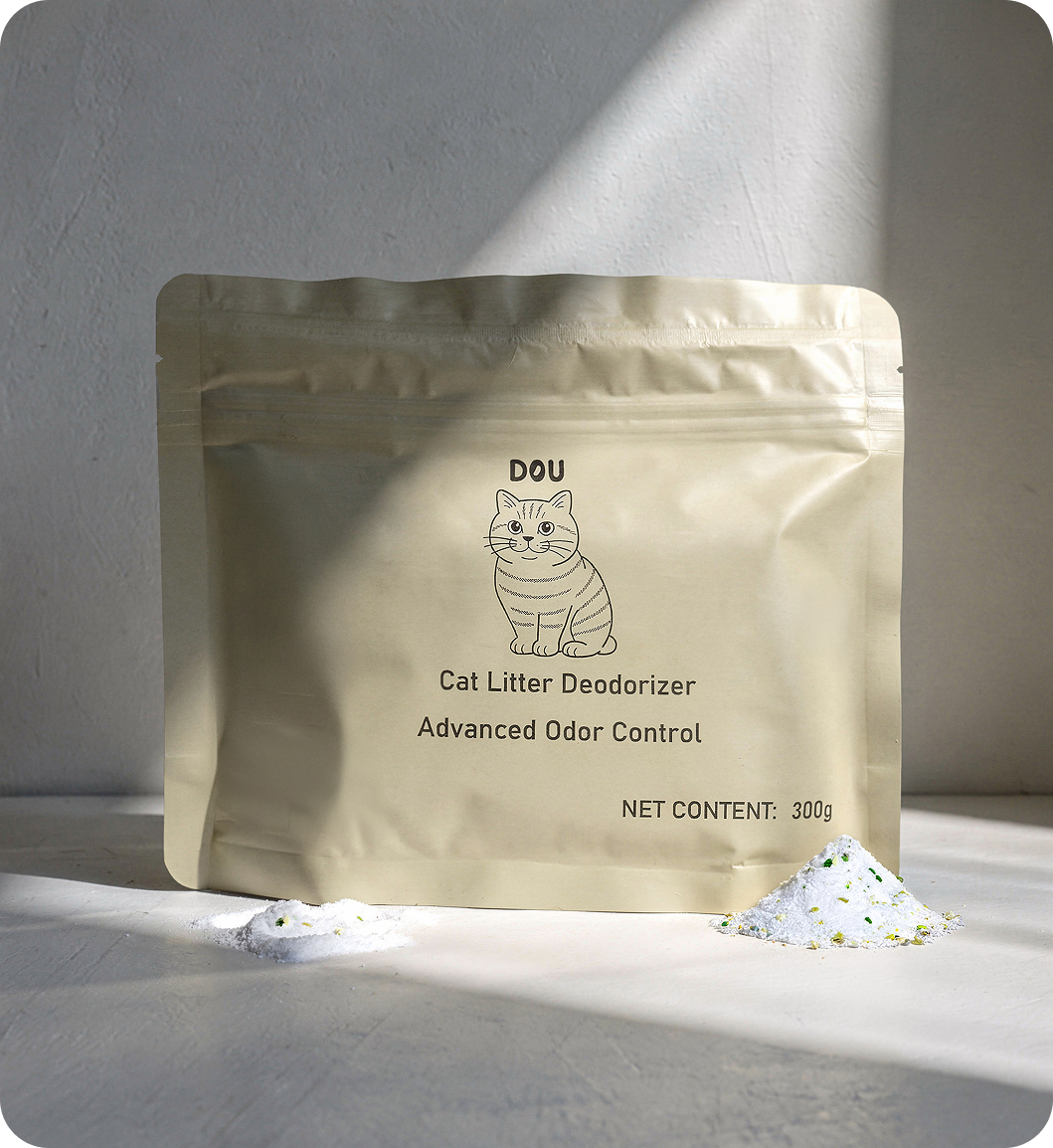 DOU 貓砂專用抑菌蘇打粉 情境示意圖