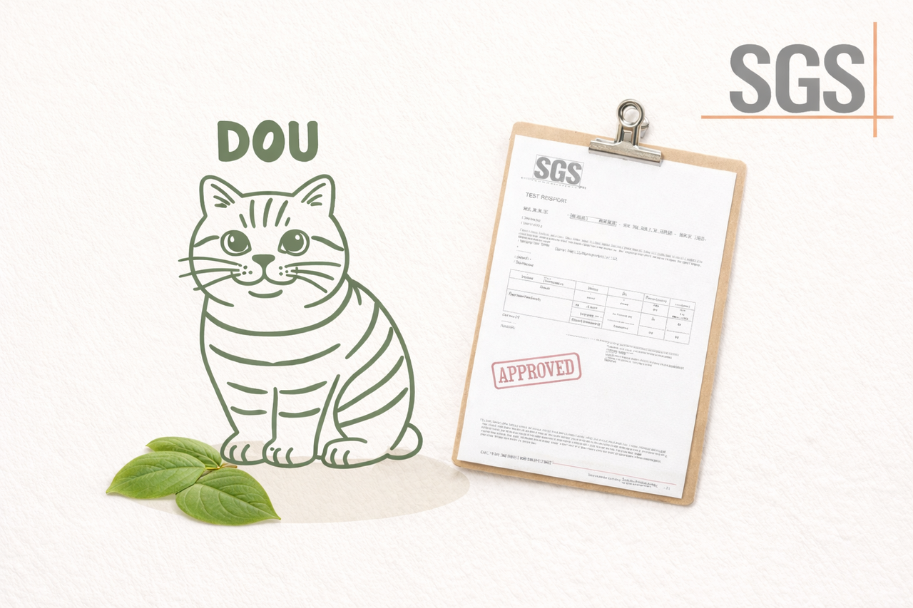 SGS 檢驗報告示意圖