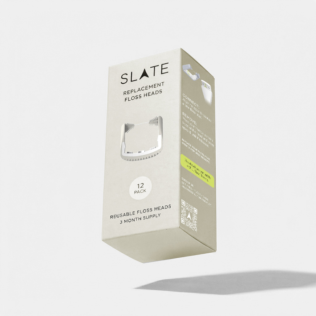 標準修護牙線頭-白(12入)