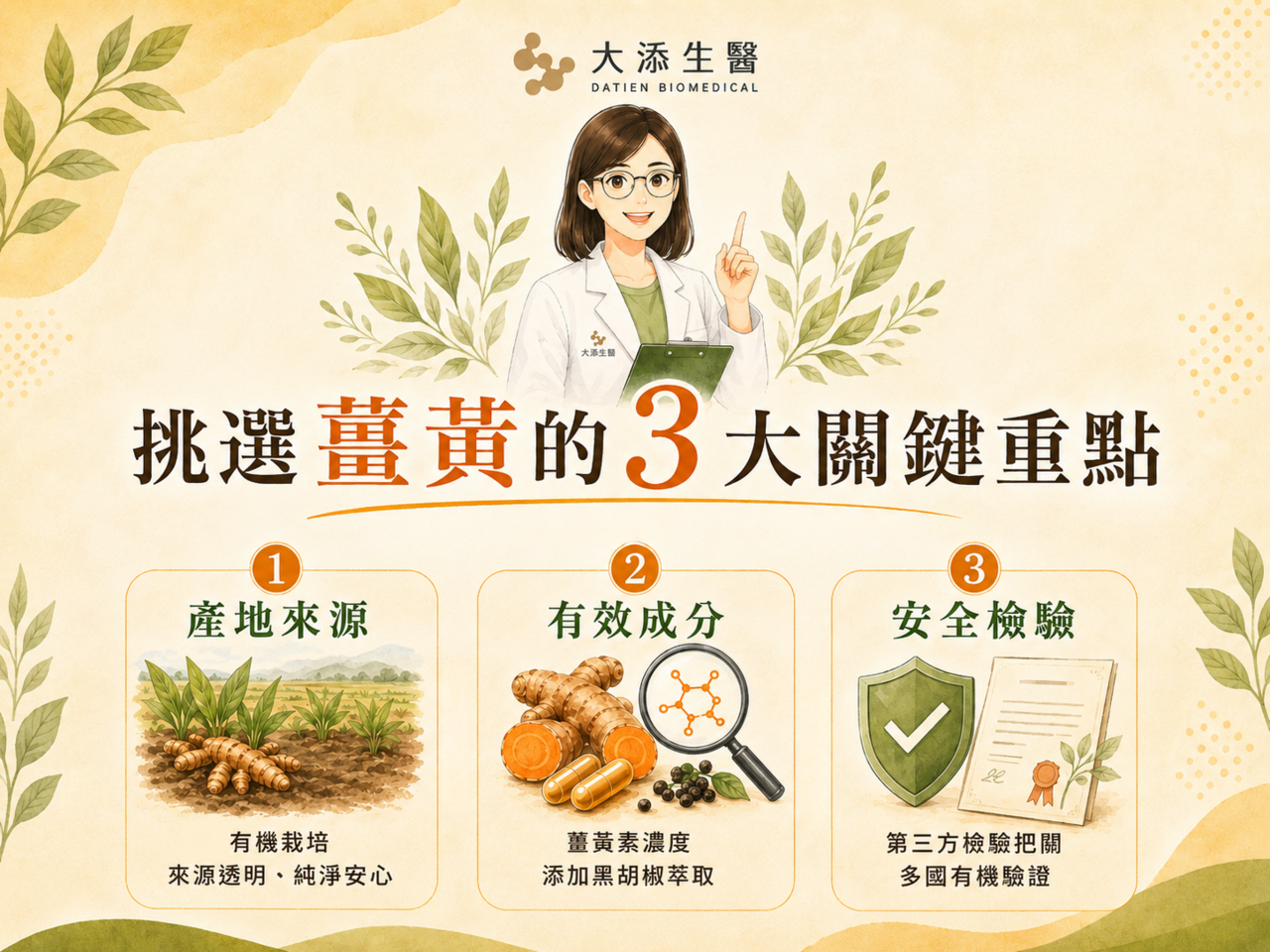 薑黃怎麼挑？3 大選購重點