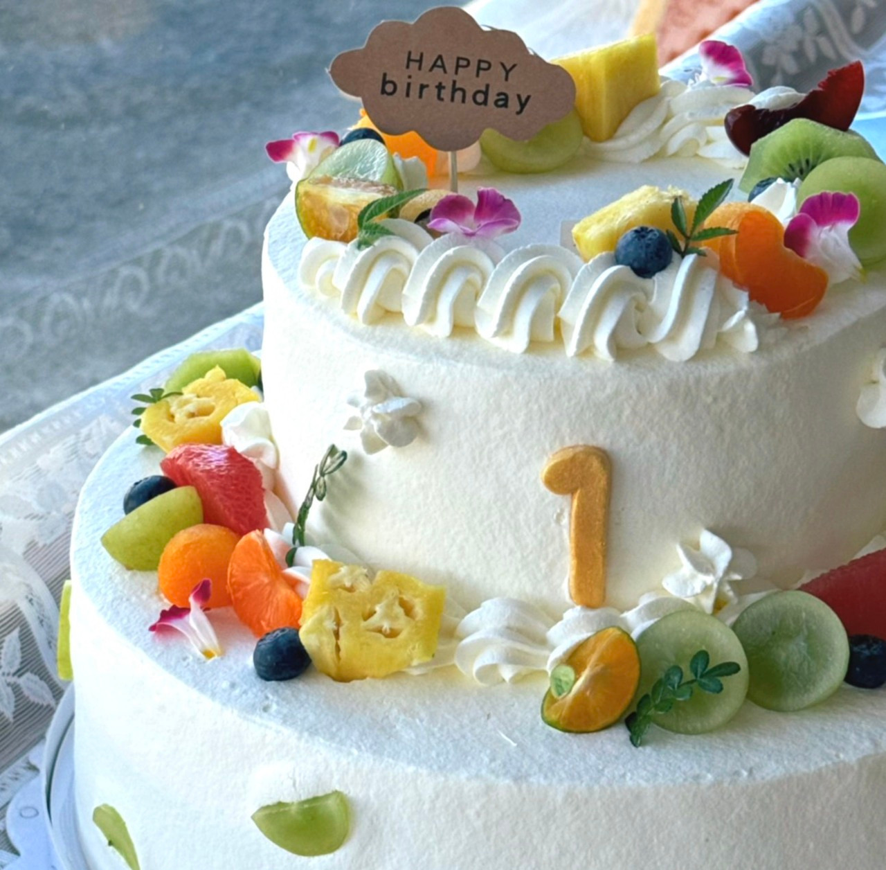 蛋糕加購｜金色數字白巧克力