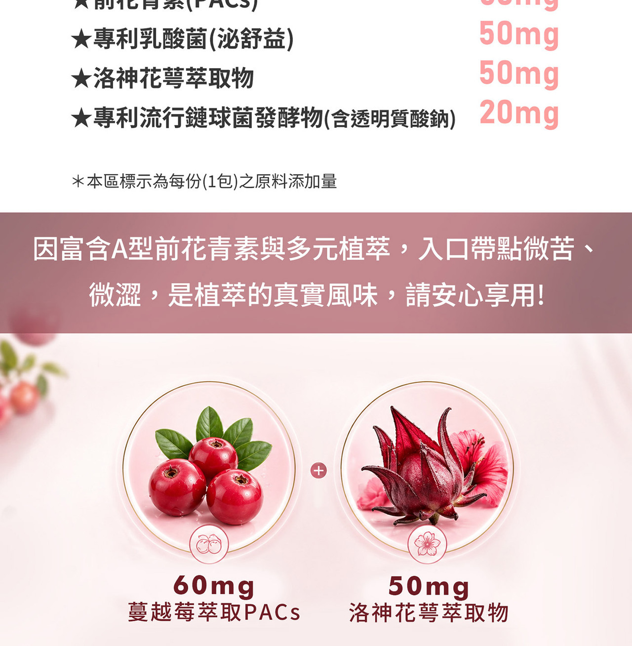 WELLNAILY威納力蔓越莓益生菌