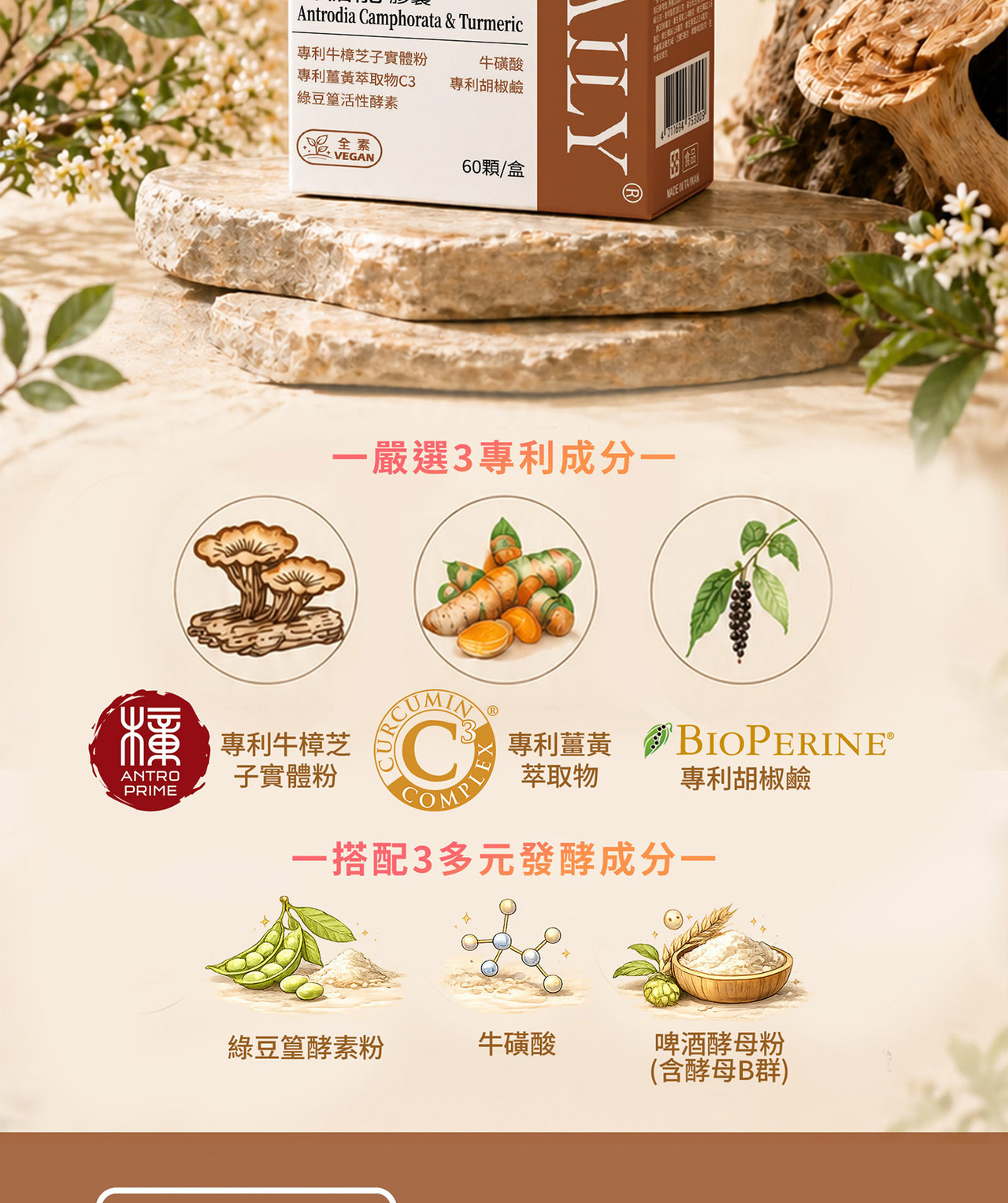 威納力 甘循能複方膠囊