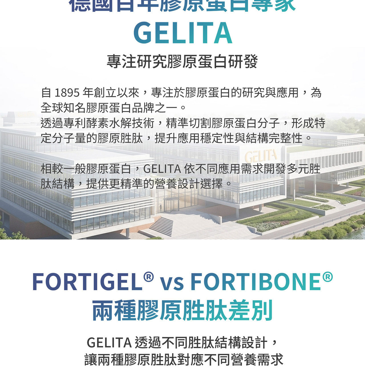 膠原胜肽分子結構示意圖｜小分子膠原蛋白設計