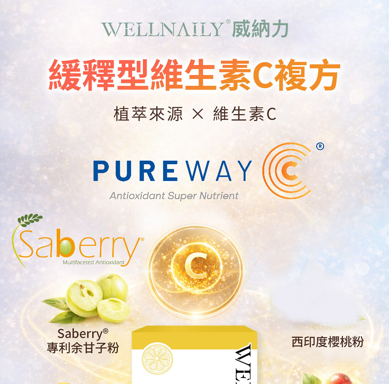 多來源維生素C配方結構設計圖