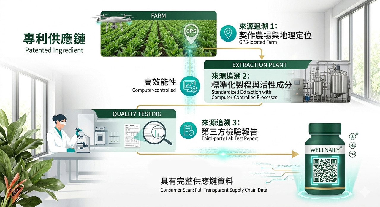 威納力原料供應鏈透明度追溯