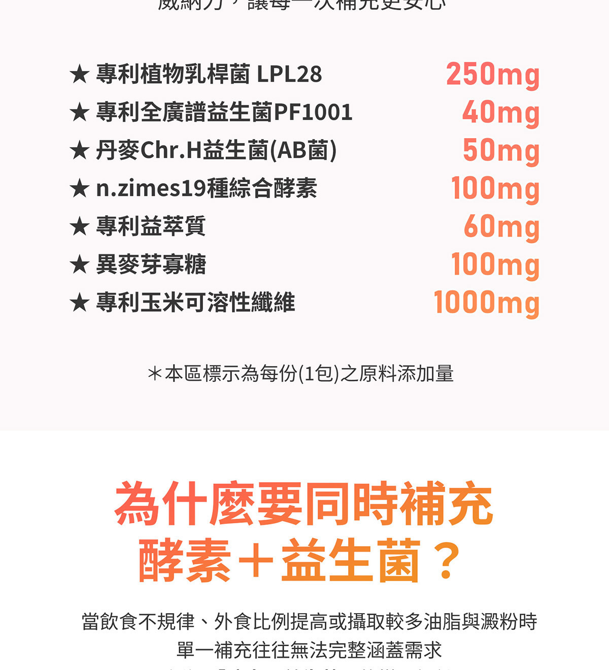 WELLNAILY威納力舒敏益生菌粉包 多菌株益生菌日常補給