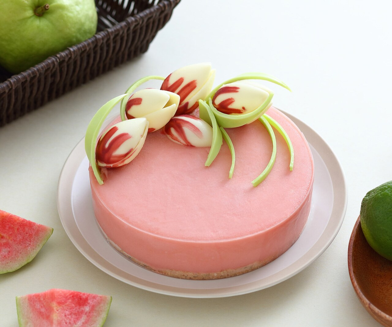 陽光芭樂冰淇淋蛋糕_生日蛋糕_Gelato_法雅