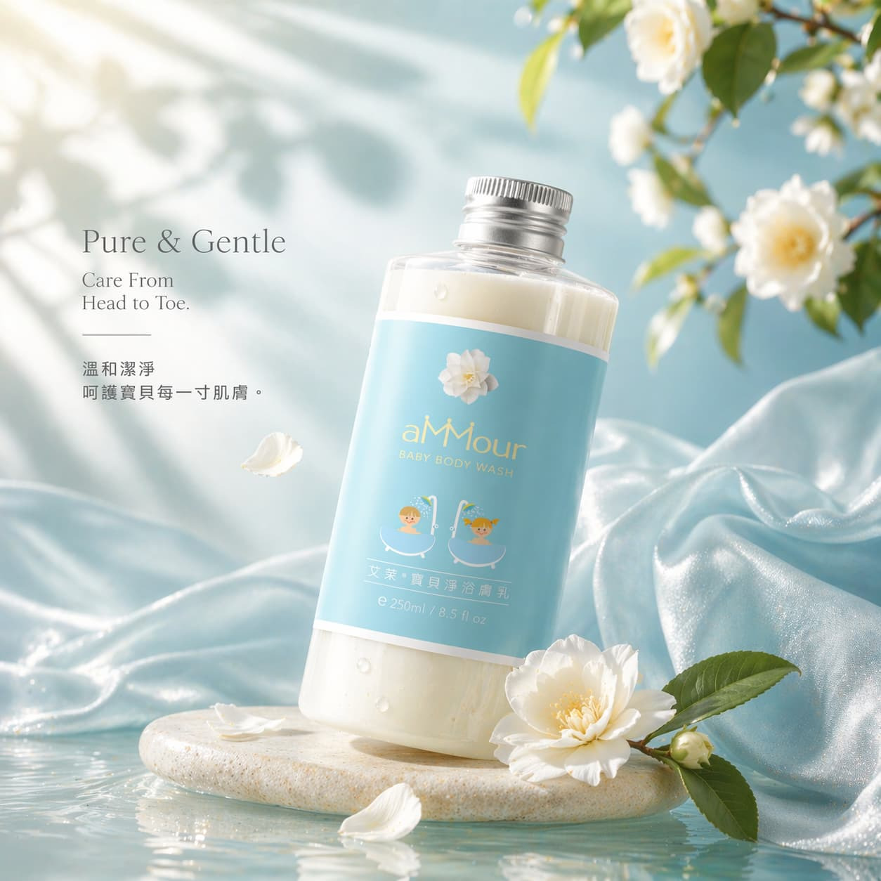 艾茉敏弱呵護沐浴乳