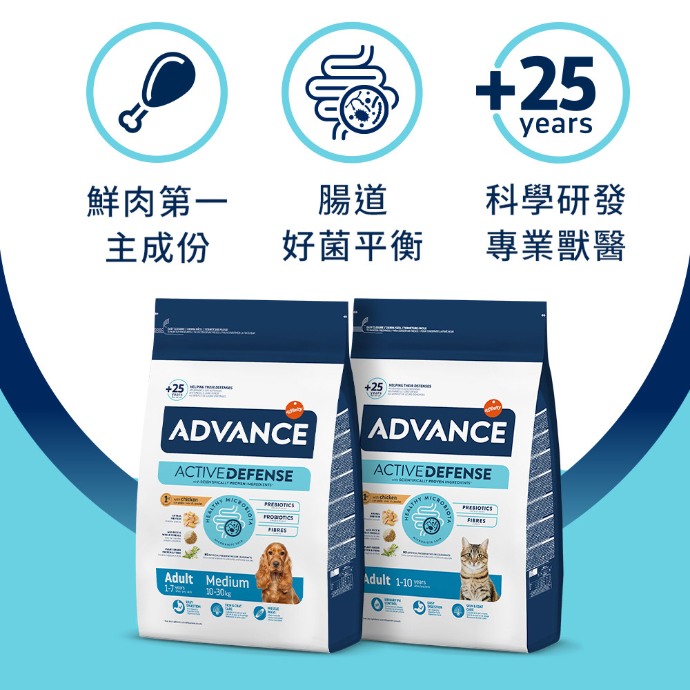 ADVANCE愛旺斯日常照護 絕育熟齡貓雞肉配方 1.5kg
