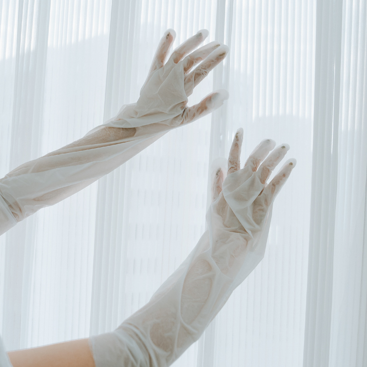 ZAZAHO 長版手膜毛實戴圖