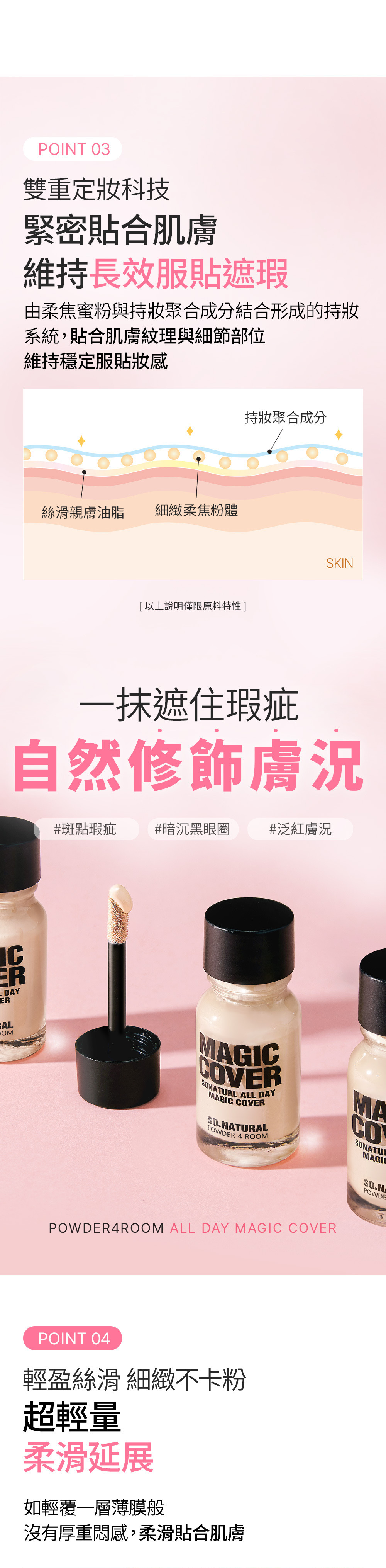 SO NATURAL 全日魔法遮瑕膏10ml