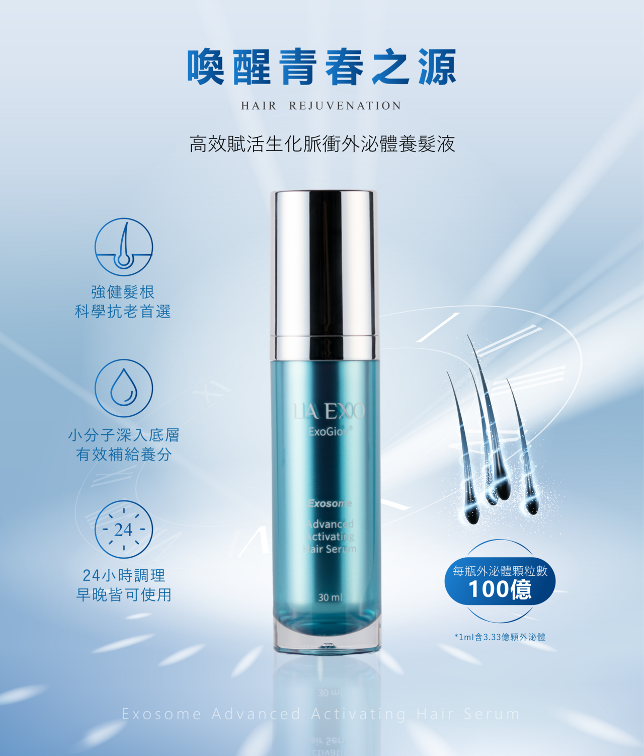 LA EXO 萊泌兒 外泌體養髮液