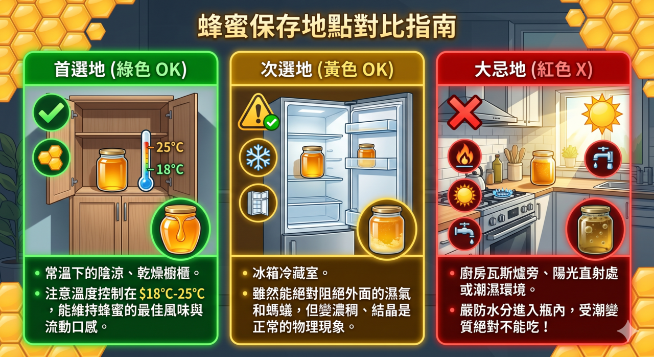 愛蜂園ifengyuan的天然純蜂蜜，需要放冰箱保存嗎