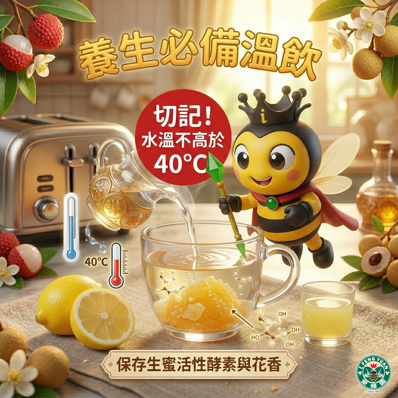 愛蜂園天然蜂蜜檸檬溫飲