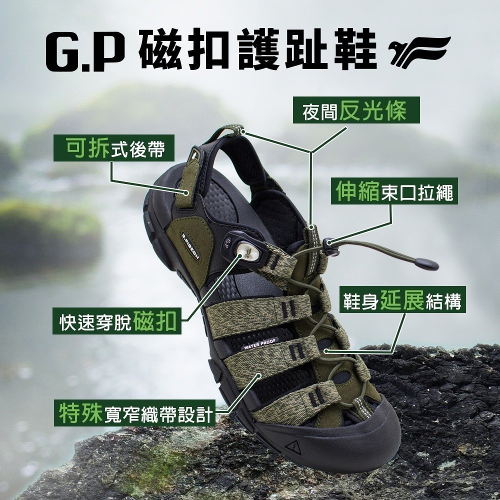 【GP】 G2393M Voyage 護趾涼鞋常見問題