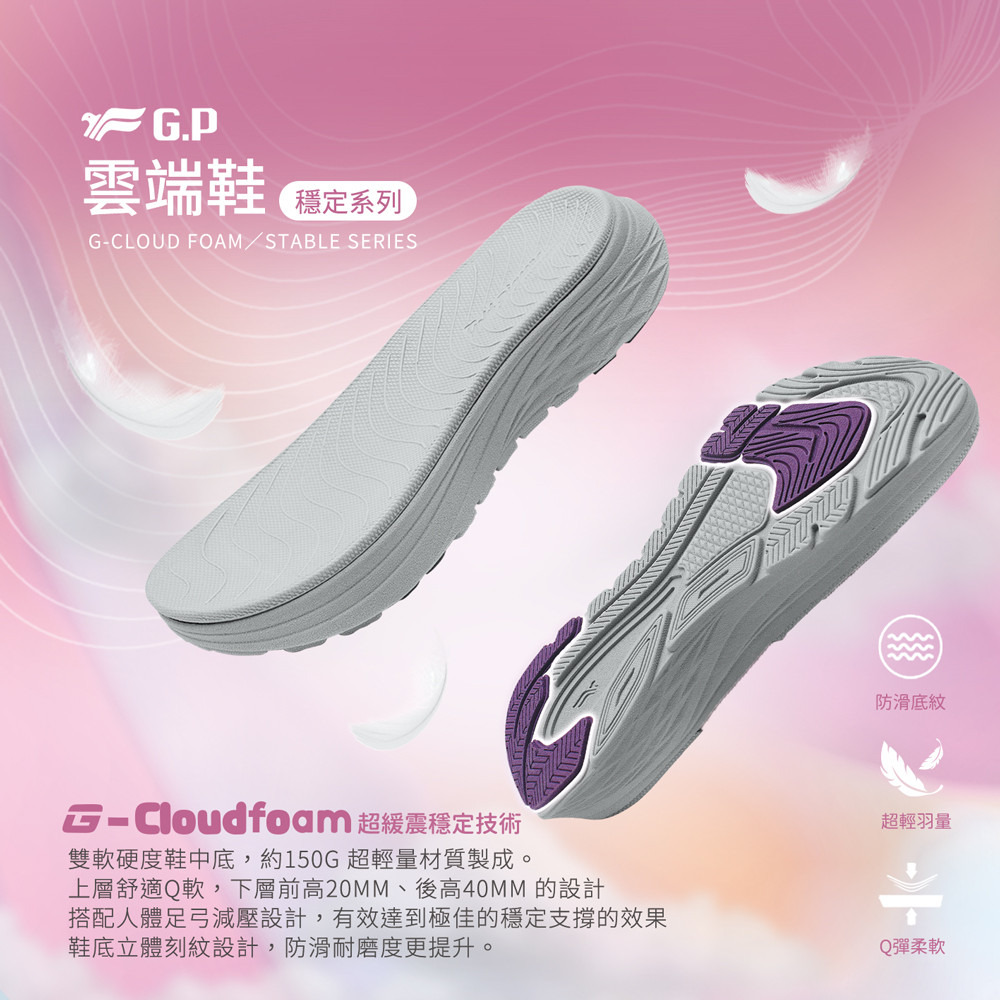 GP 雲端鞋細節