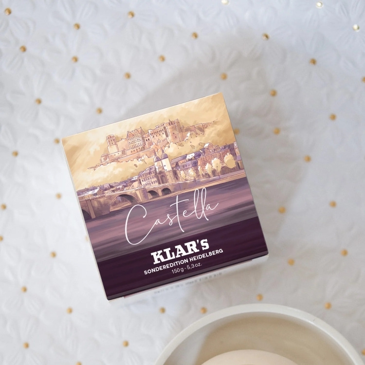 KLAR植萃純淨潔膚皂-Castella海德堡特別款 150g