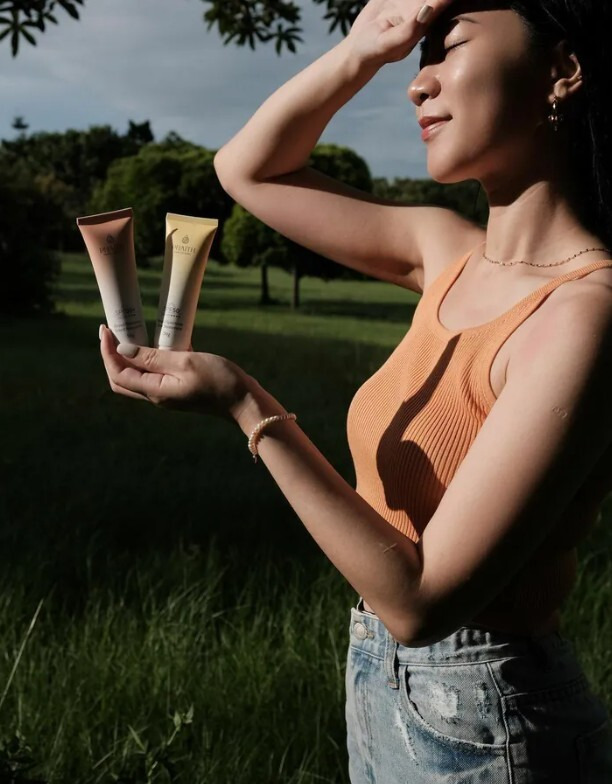 防曬乳質地呈現