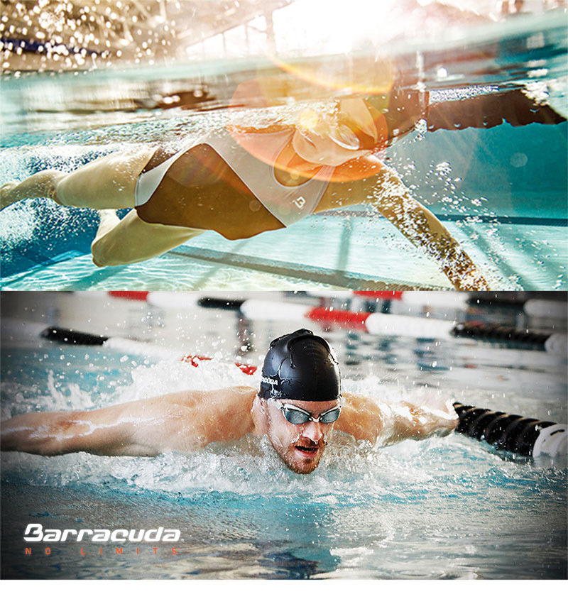 【巴洛酷達Barracuda】成人防霧泳鏡 大框防水 抗紫外線 Manta 13520
