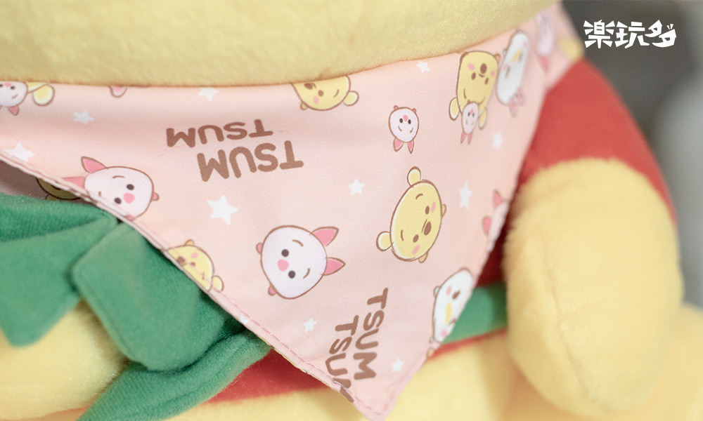 迪士尼 寵物領巾 可愛的tsum tsum圖案
