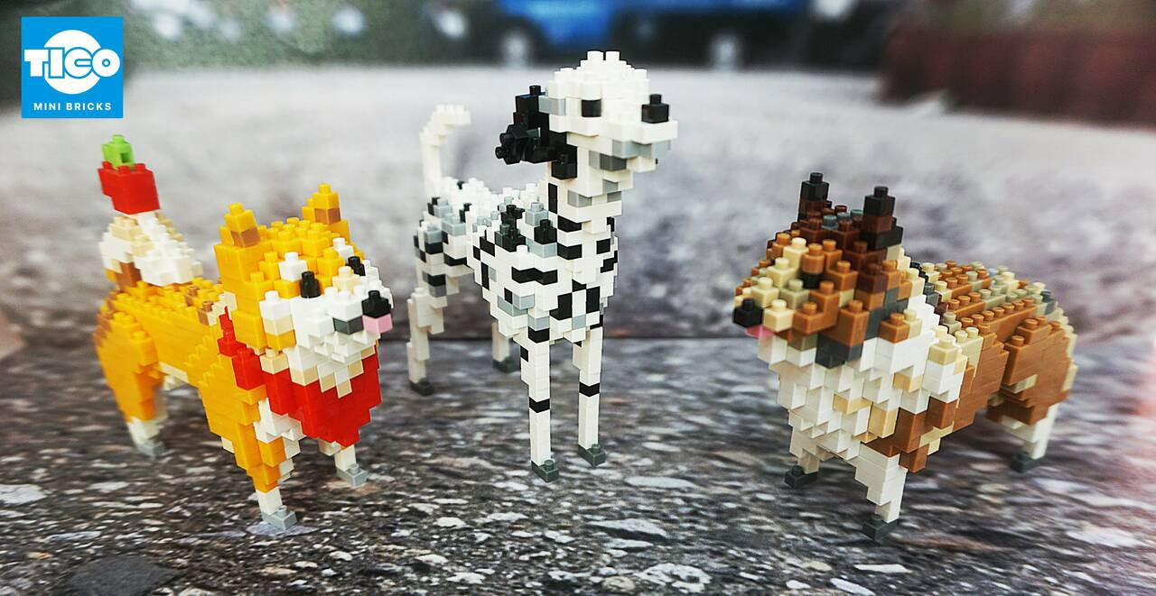 微型積木 狗系列