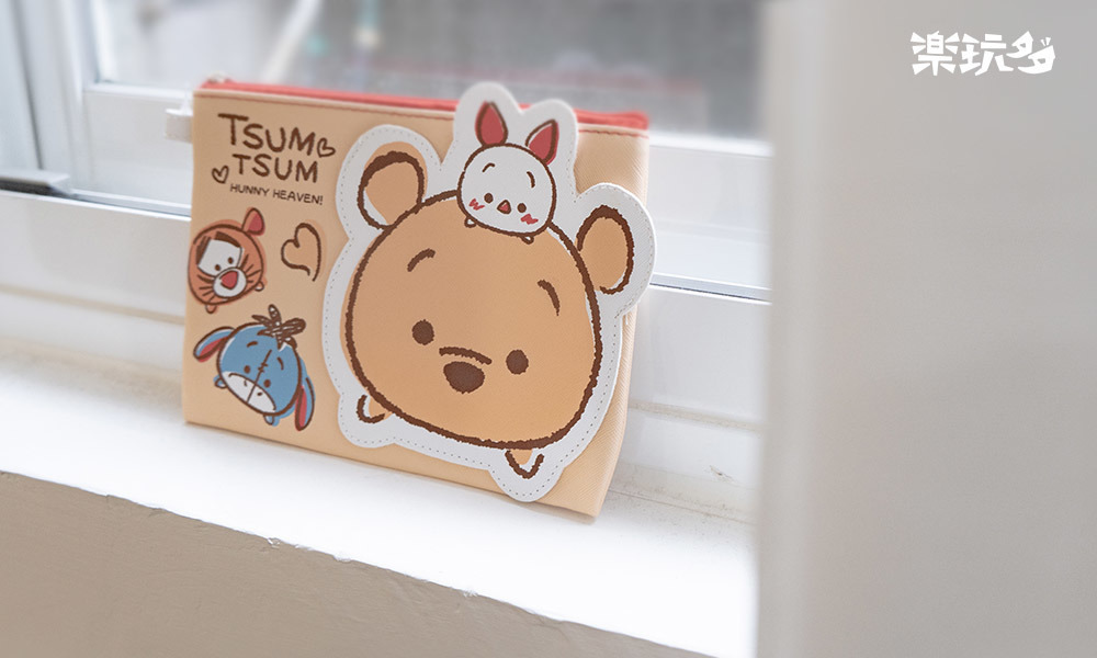 迪士尼 tsum tsum系列立體中號零錢包