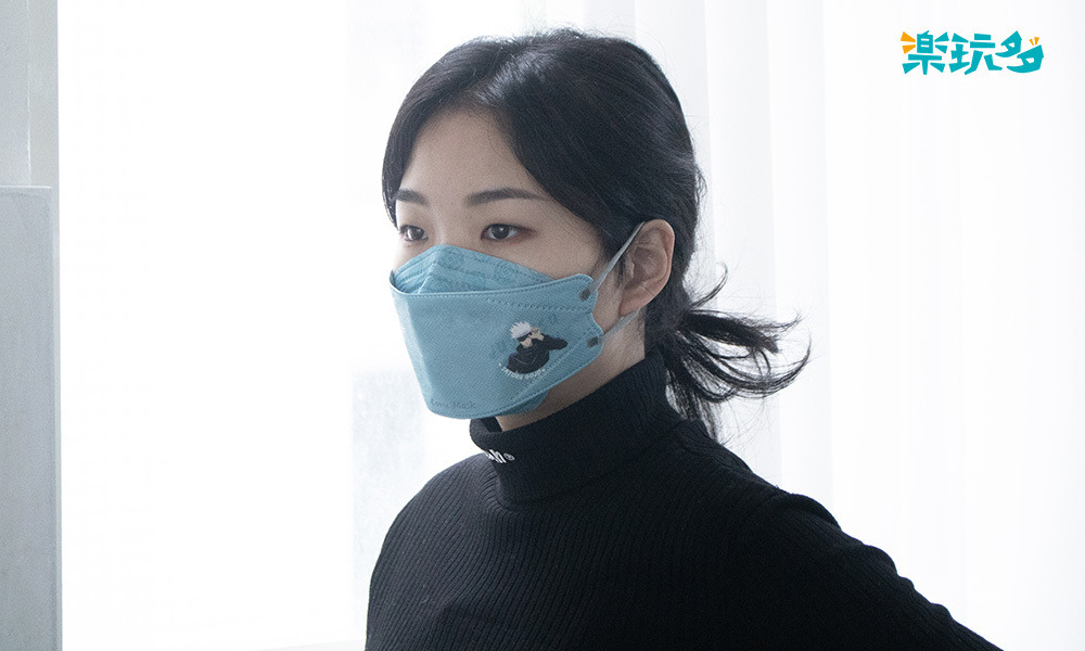 咒術迴戰 成人醫用4D口罩-五条悟款(藍)