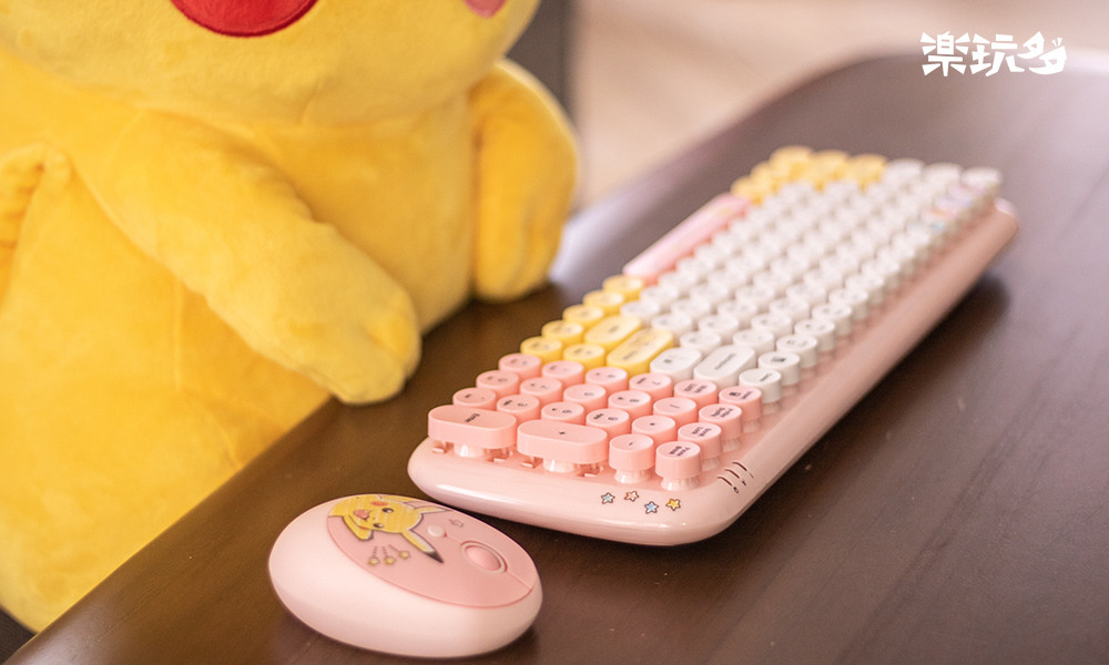 寶可夢-鍵盤滑鼠組 皮卡丘