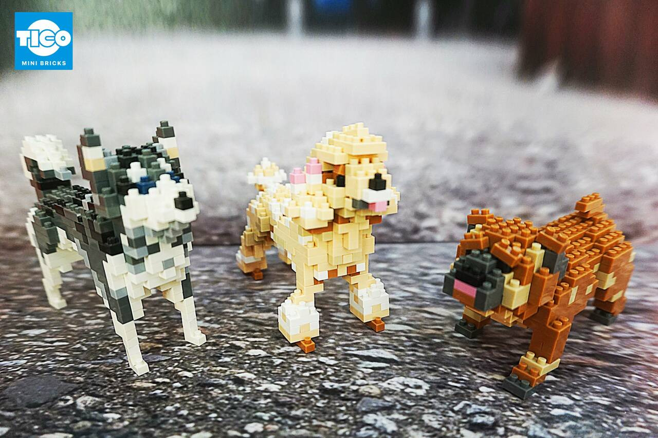 微型積木 狗系列